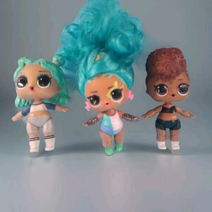 Lol Suprise Doll Set Of 3  Remix Small Dolls